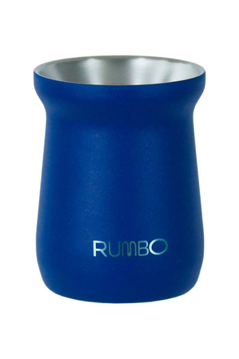 MATE RUMBO C/TAPA 160ML AZUL MATE RUMBO C/TAPA 160ML AZUL