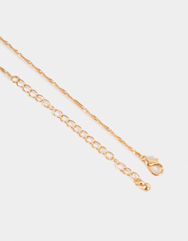 Cadena Corta con Dije Corazón Cadena Corta Con Dije Corazón - Dorado