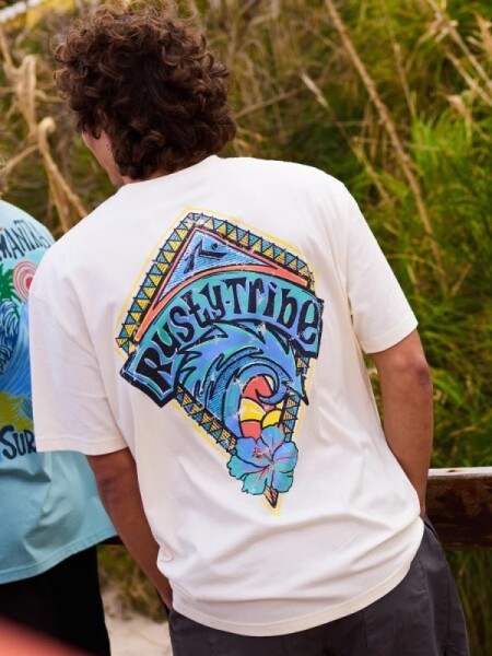 T-SHIRT RUSTY ALORIN CRUDO