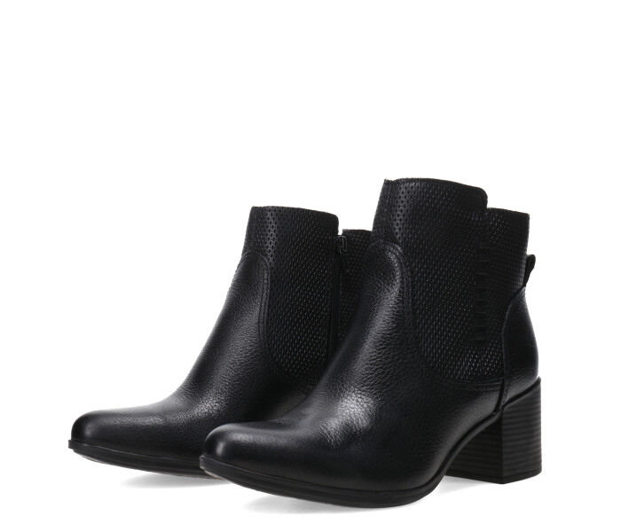 Botas de Mujer Bottero caña baja Negro
