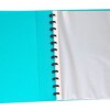 CARPETA TAMAÑO A4 CON 20 FUNDAS REMOVIBLES COLOR TURQUEZA