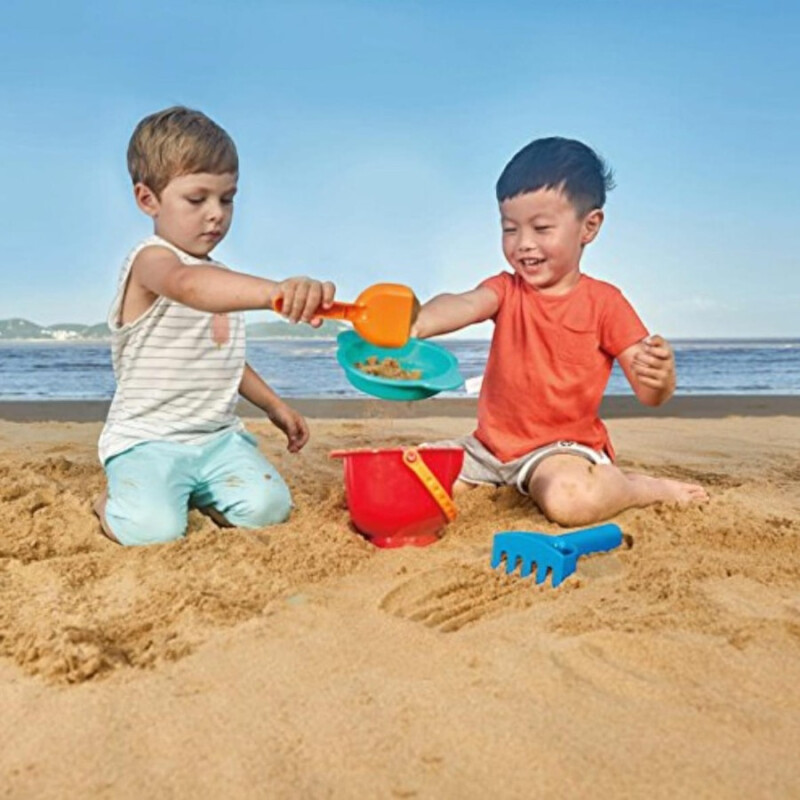Set De Juguetes De Arena Hape Beach Basics Set De Juguetes De Arena Hape Beach Basics