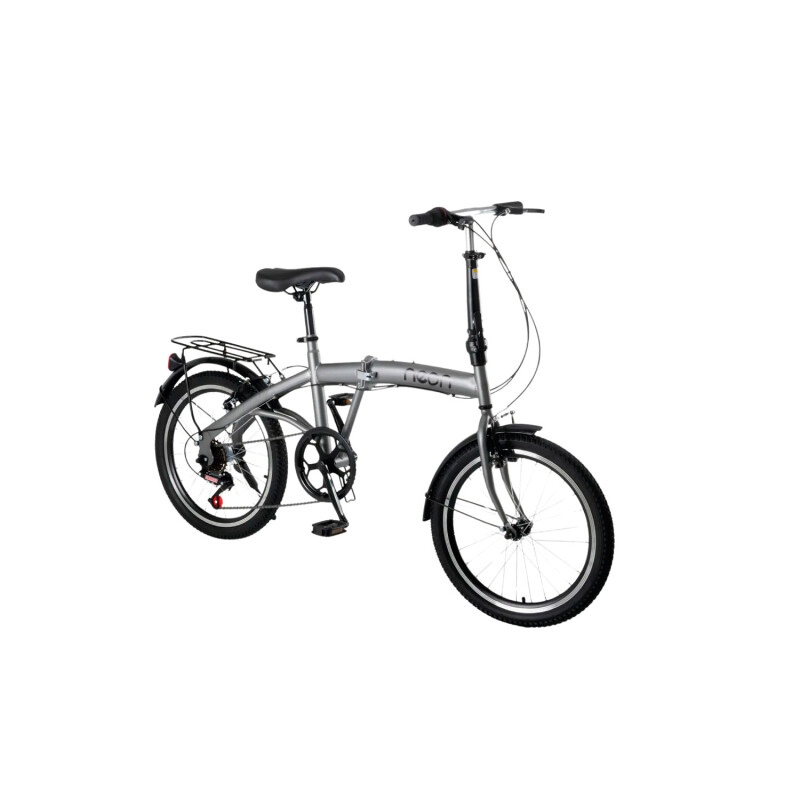 Bicicleta Plegable Rodado 20 Shimano Parrilla Olive