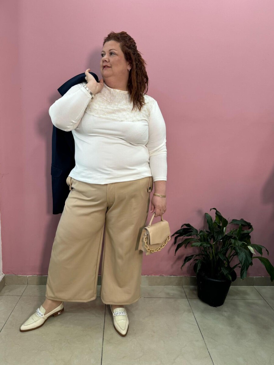 Pantalón Dara Beige
