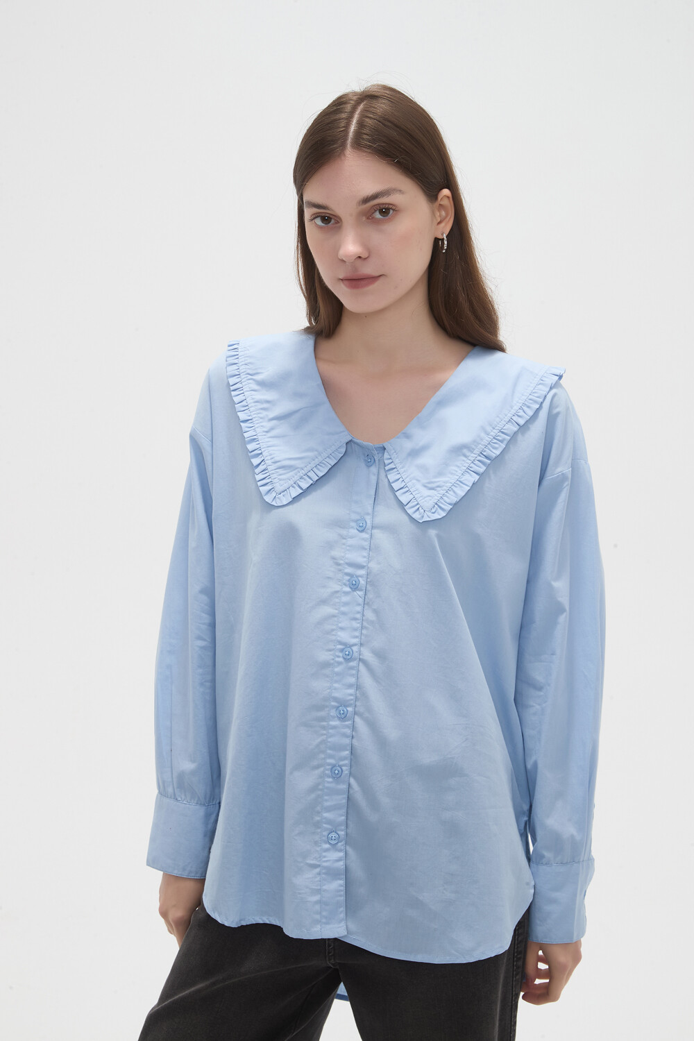 Camisa Lalou Celeste