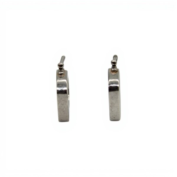 Caravanas Aro Rombo - Plata 925 - CA4314 sinpiedra