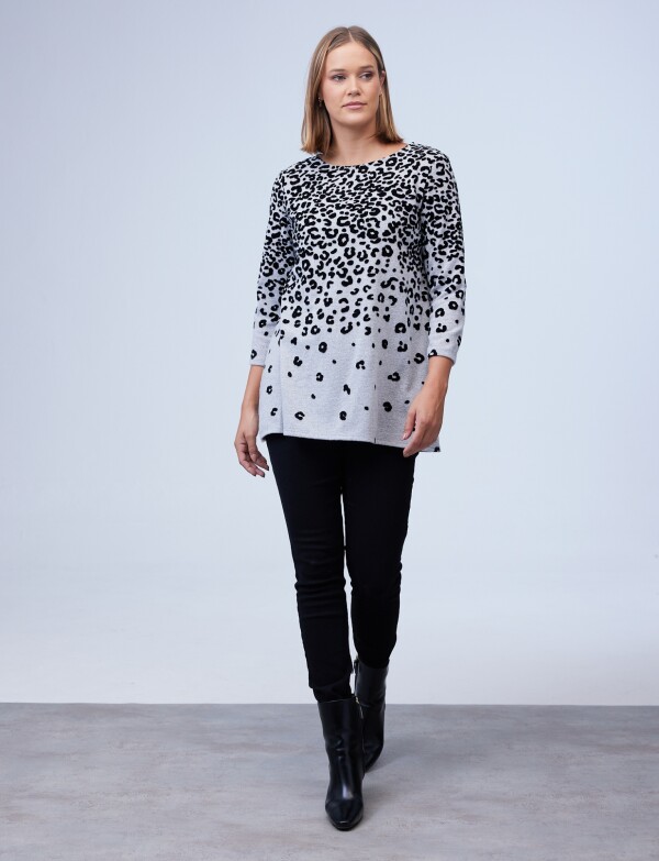 Buzo Animal Print GRIS/MULTI