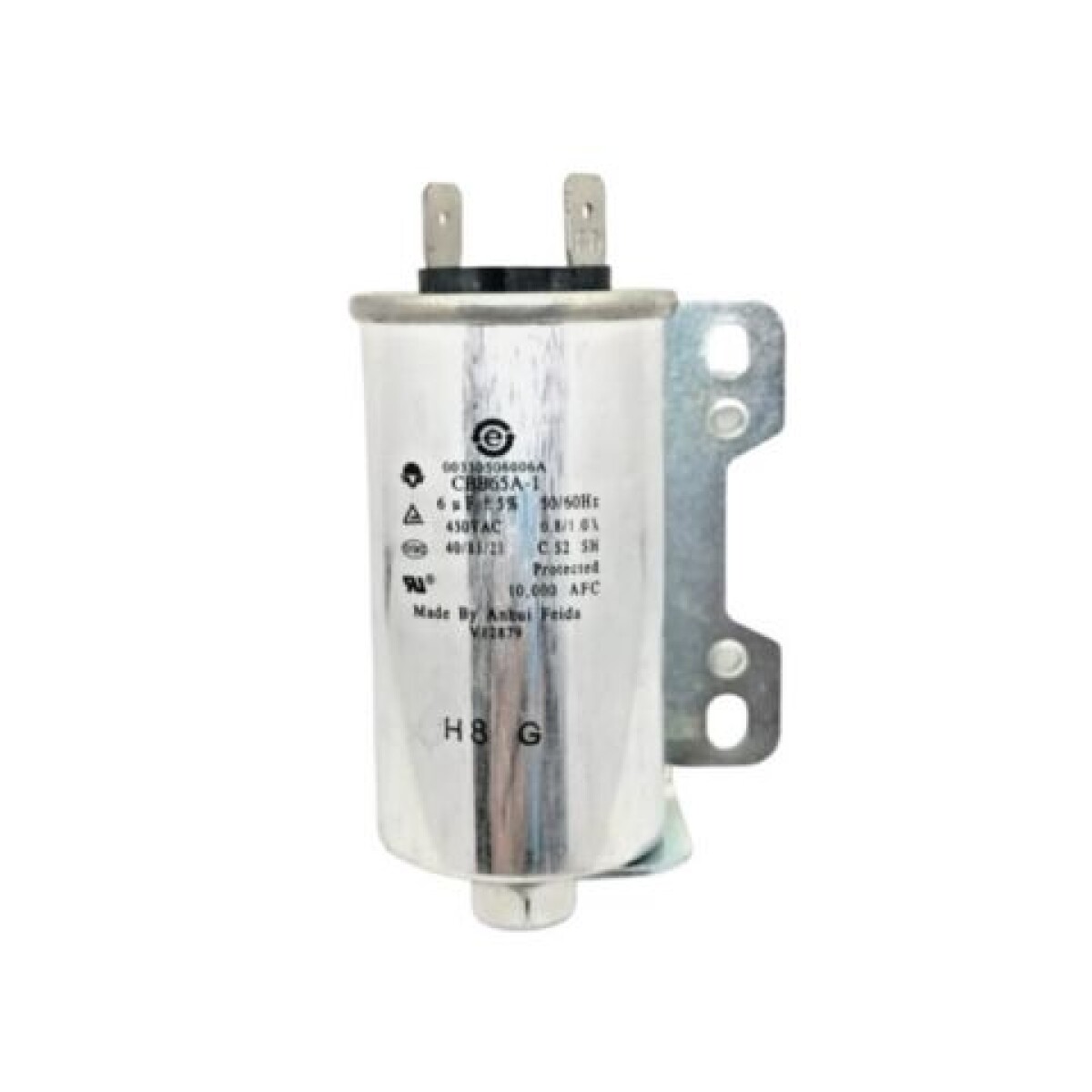 Capacitor De Arranque Metal 6 Uf Secarropas Panavox 