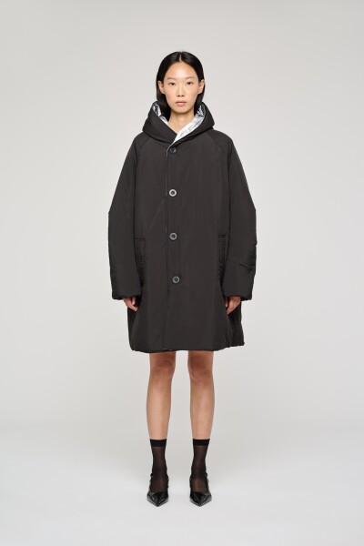 CAMPERA REVERSIBLE Negro