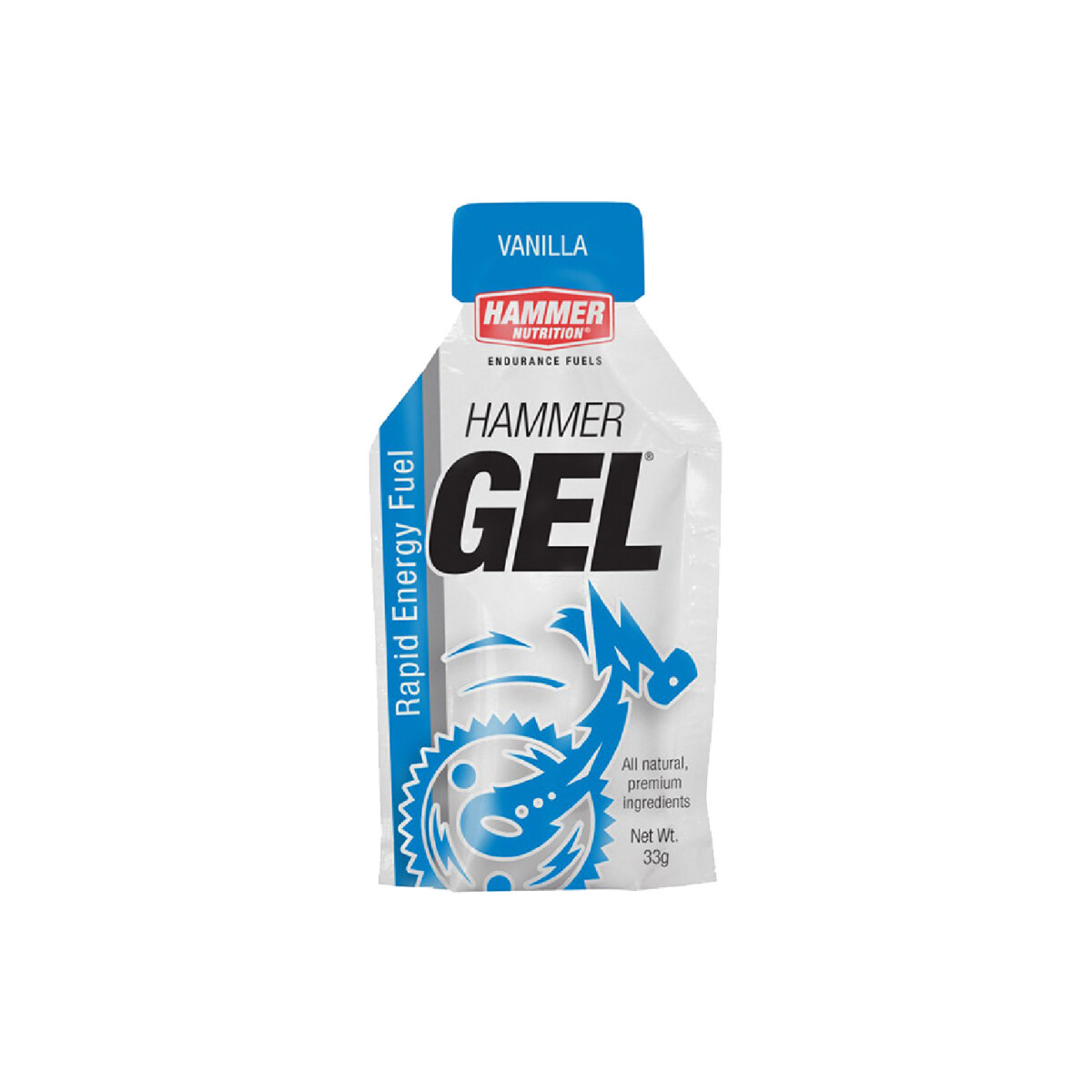 Gel Hammer Energizante en sobre 33g natural vegan - CELESTE 