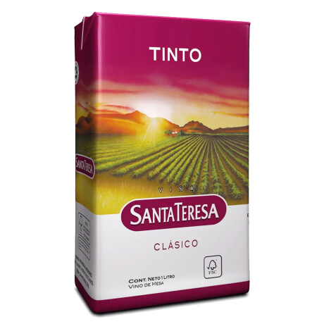 VINO SANTA TERESA TETRA 1L TINTO VINO SANTA TERESA TETRA 1L TINTO