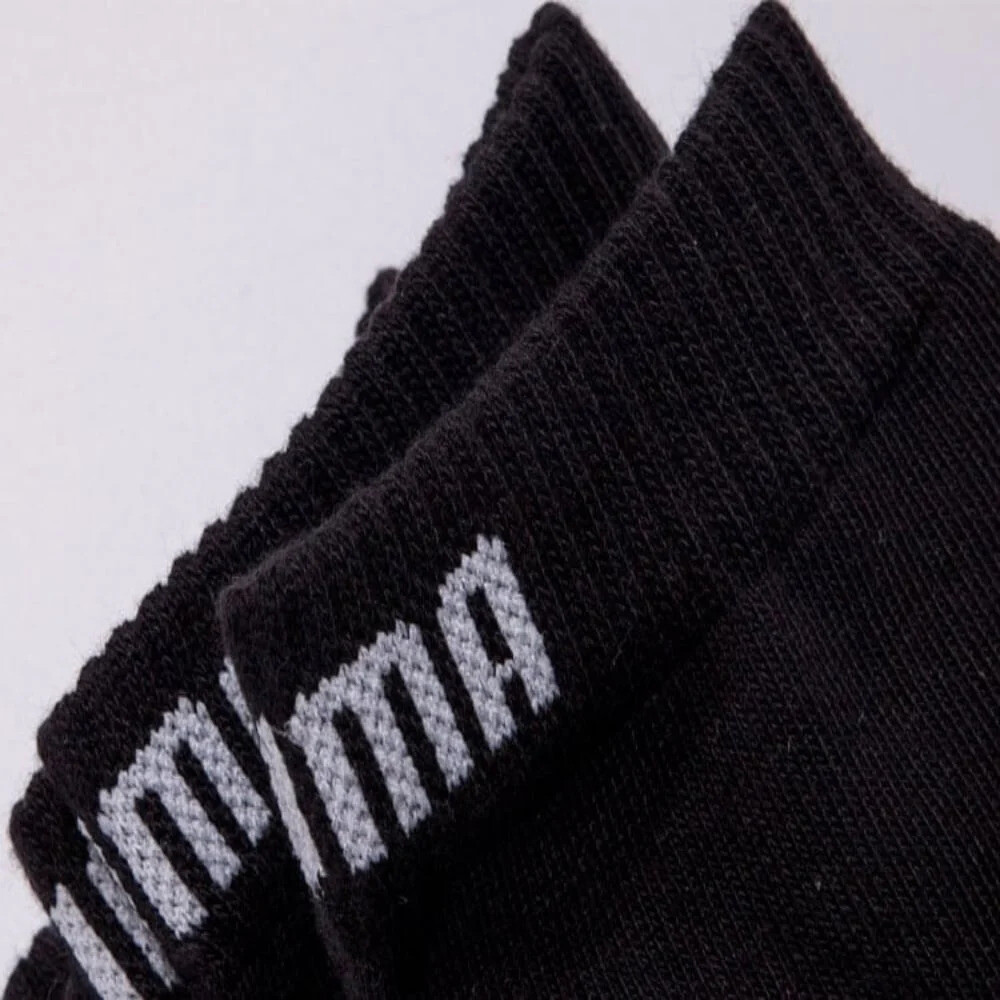 Medias Running Sneaker Plain 3P Unisex Black