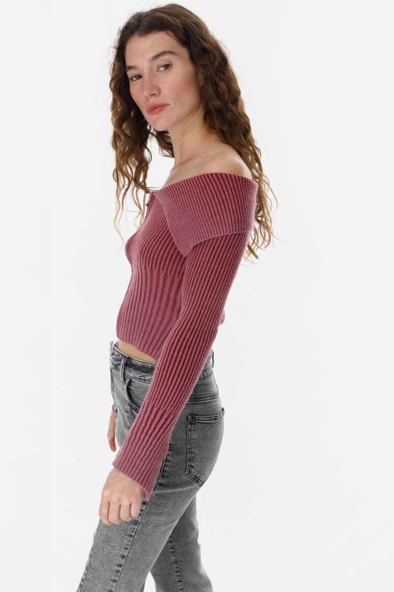 Sweater Jazmín Rojo