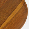 BANDEJA RED MADERA C/BASE 21.5X9.5CM Unica