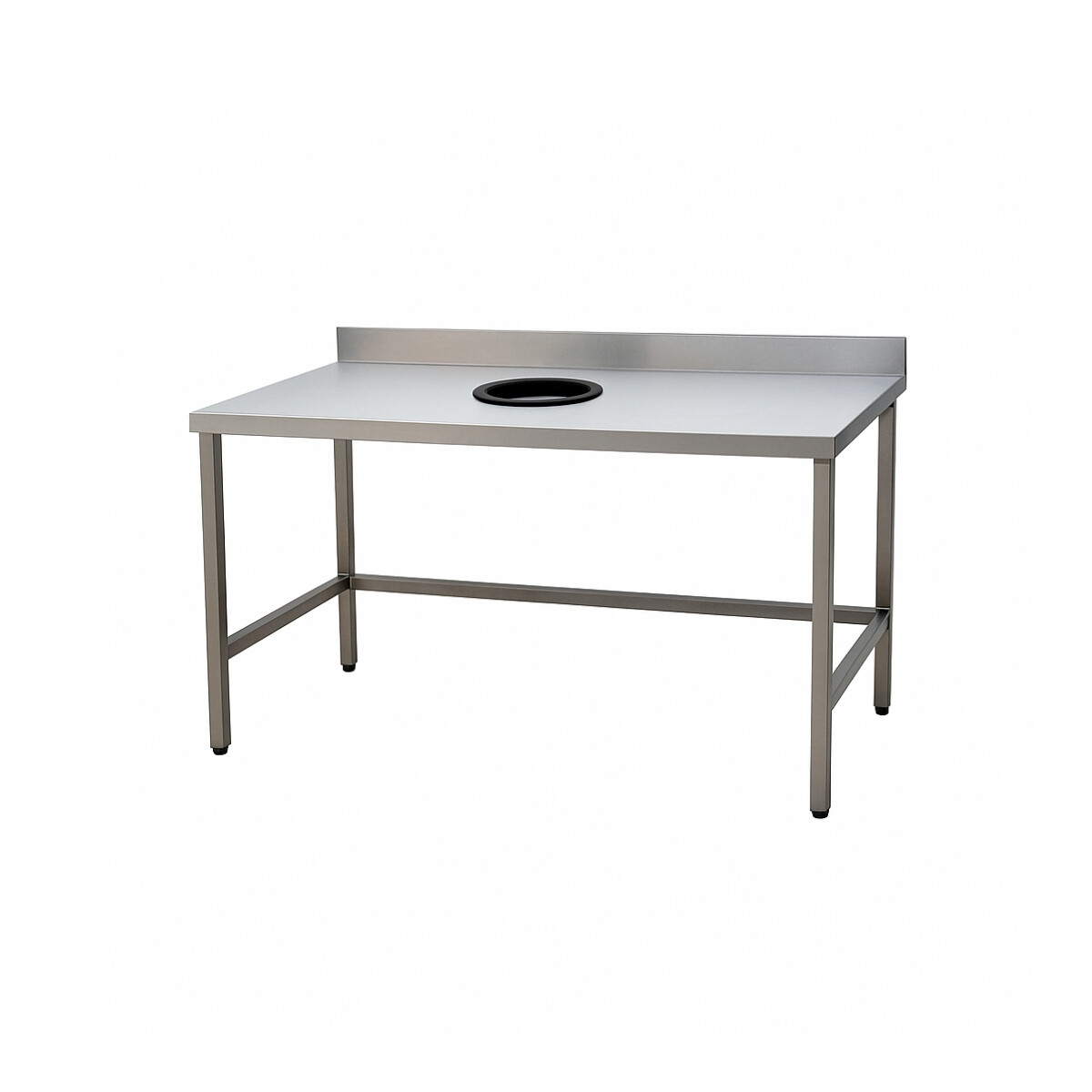 Mesada de Desechos de Acero Inoxidable 90 x 60 x 85 cm 