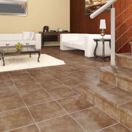 CERAMICA PISO TIPO COTTO MATE MARRON CLARO RUSTICO 33X33 GAMAS DE MARRON