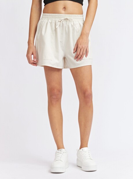 SHORT FLOR CRUDO