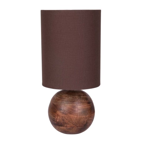 LAMPARA DE MESA MADERA NATURAL-BEIGE LS-1073
