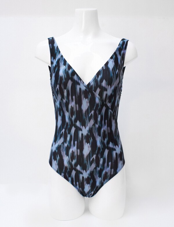 Malla Cruzada NEGRO/CELESTE