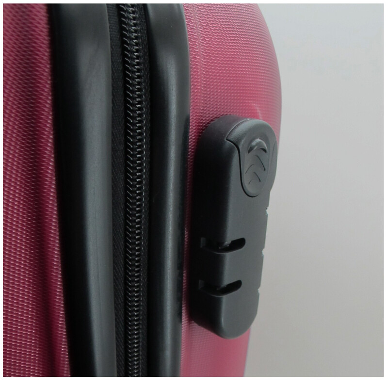 Valija N+ rígida Violeta Borgoña