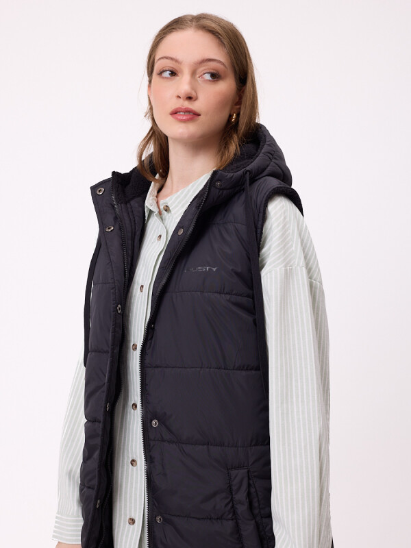 CHALECO DINLO RUSTY Negro