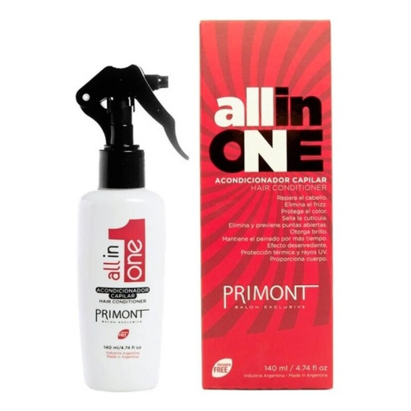 Tratamiento acondicionador Primont All In One de 140ml Tratamiento acondicionador Primont All In One de 140ml