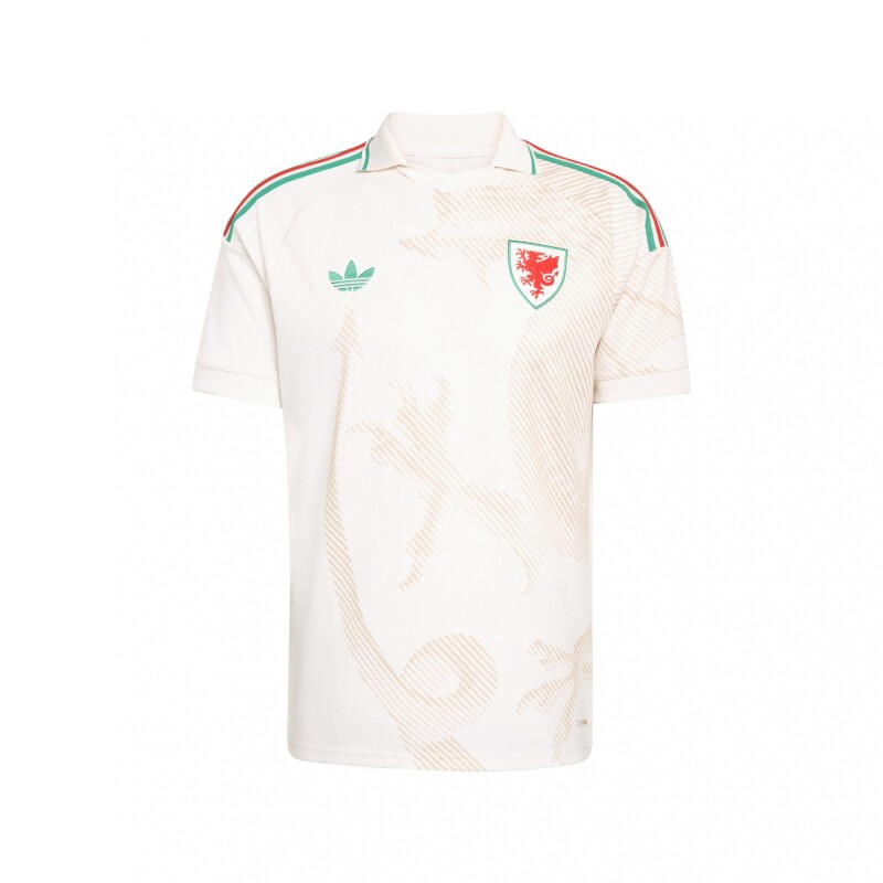 Camiseta Gales Away adidas White