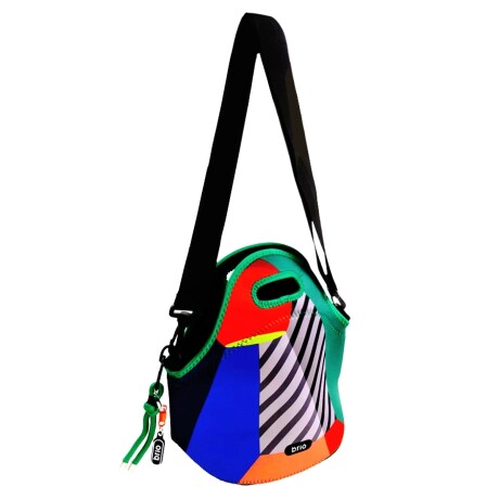 Lunchera de Neopreno Brio LB121-PIC Big Bro con Correa MOONLIGHT