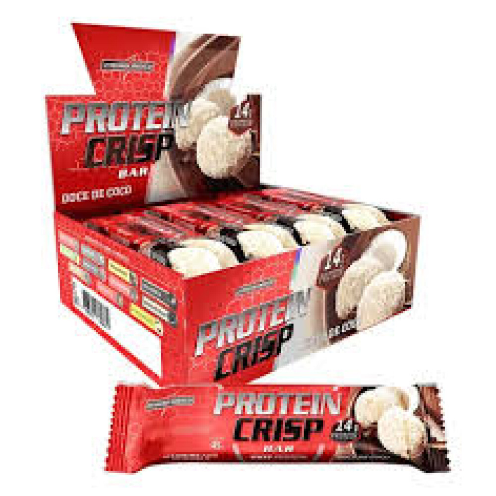 Protein Crisp Coco | Barra de Proteína Crocante | 45 g - Integralmédica Protein Crisp Coco | Barra de Proteína Crocante | 45 g - Integralmédica