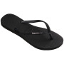 Sandalias Havaianas Slim Glitter II Mujer Negro/Negro