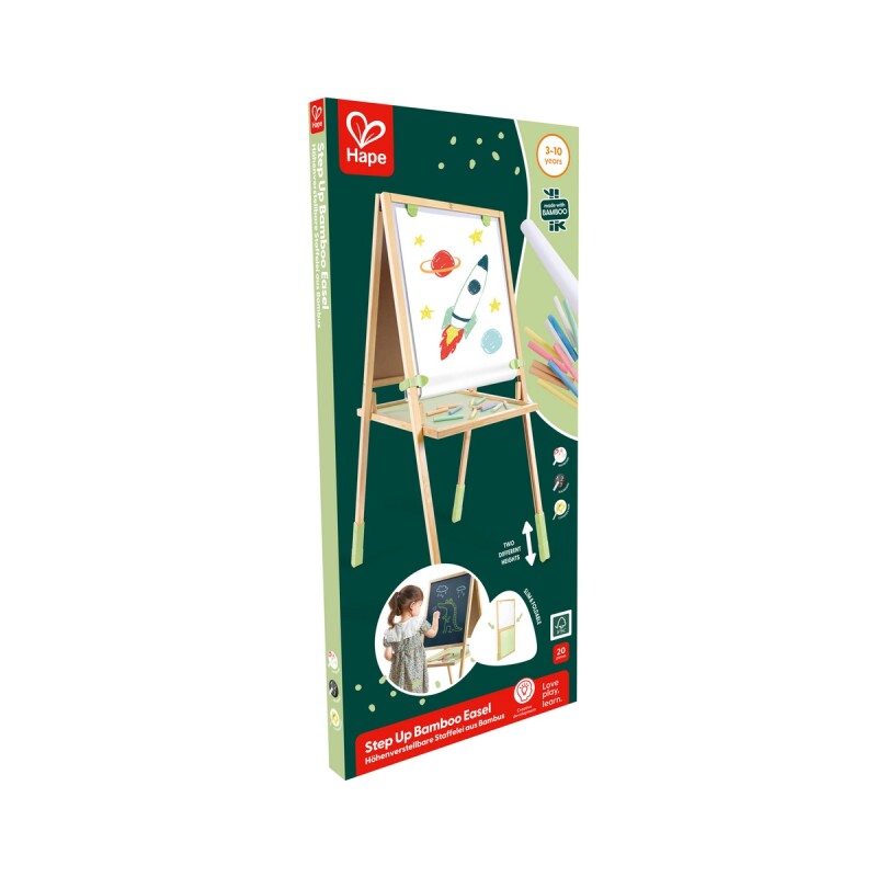 Pizarra Niño Hape 2 En 1 Bamboo Plegable Pizarra Niño Hape 2 En 1 Bamboo Plegable