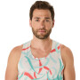 Road All Over Print Singlet - Hombre Birch