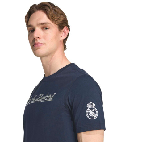 Remera Real Us Tee De Hombre Azul