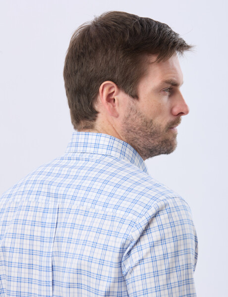 CAMISA CUADROS Azul