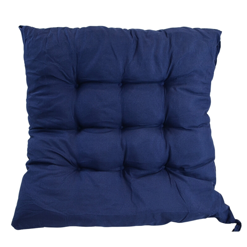 Almohadón para sillas 35x35 AZUL OSCURO