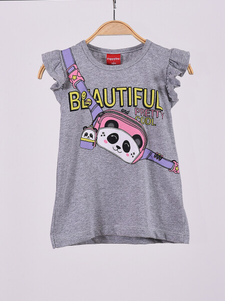 REMERA BEAUTIFUL GRIS