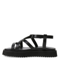 Sandalias de Niña MINI Miss Carol Califa con Hebilla Negro