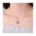 Collar de Colgante de Te amo con ProyecciÃ³n de 100 Idiomas con Forma de CorazÃ³n Golden Rose
