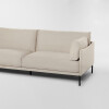 Sofá con chaise COSTA BEIGE - IZQUIERDO
