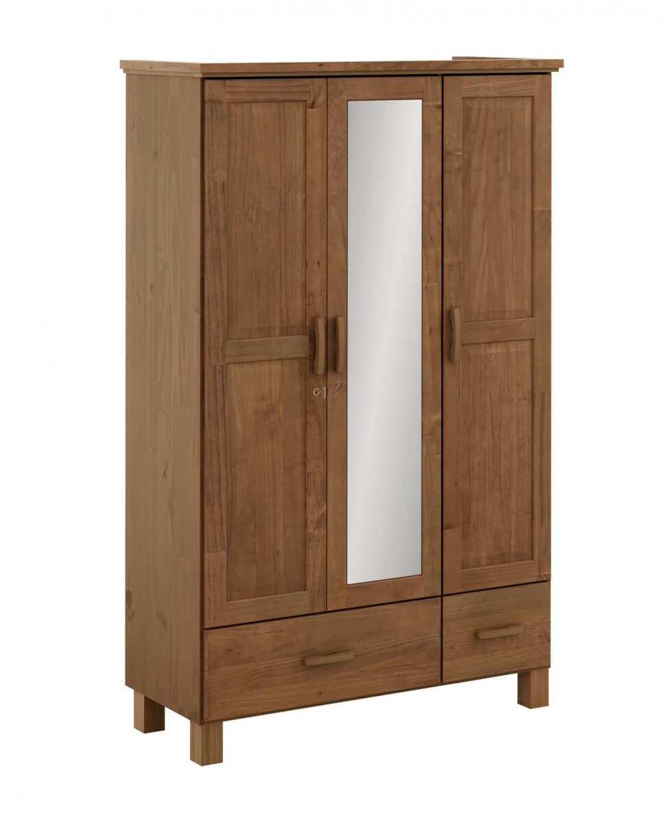 FINESTRA- ROPERO BRONZE 3 PUERTAS 2 CAJONES 1141TN 