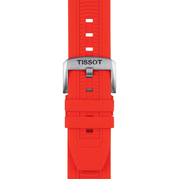 Tissot T-RACE Chronograph en acero y PVD negro con correa roja Tissot T-RACE Chronograph en acero y PVD negro con correa roja