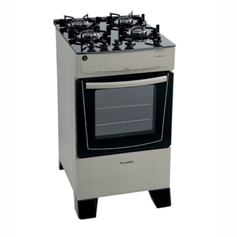 Cocina a Gas James C 690 V - 4 Hornallas Titanium Cocina a Gas James C 690 V - 4 Hornallas Titanium