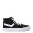 Botas de Mujer PONY Casual Lona Negro - Blanco
