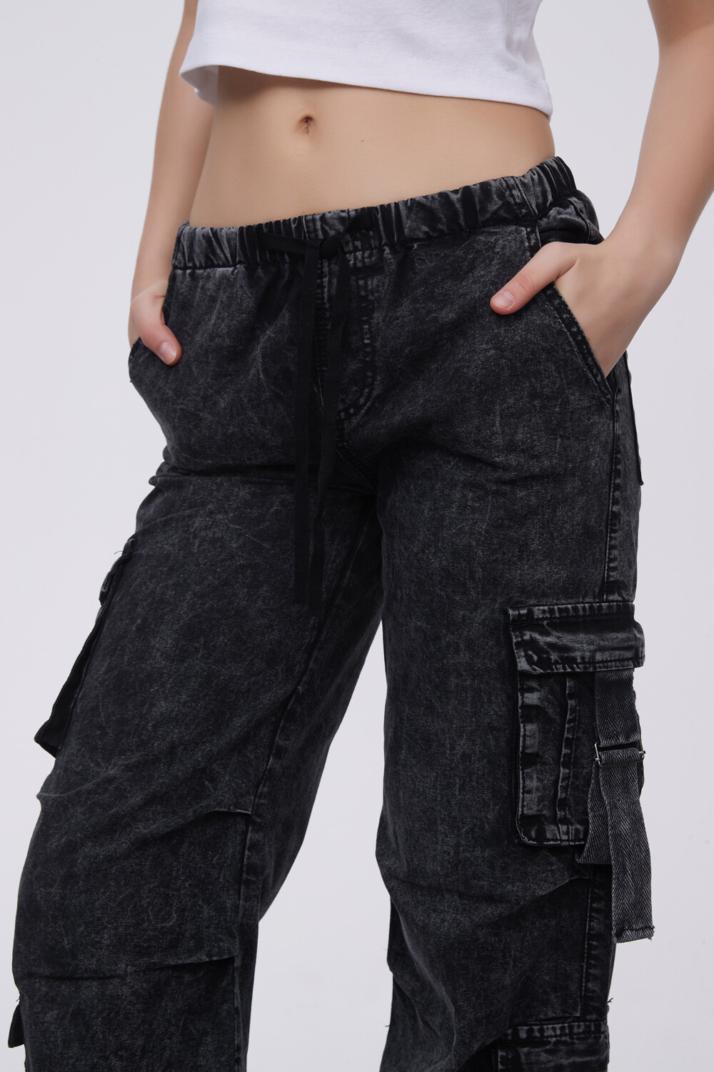 Pantalon Jeras Gris Oscuro