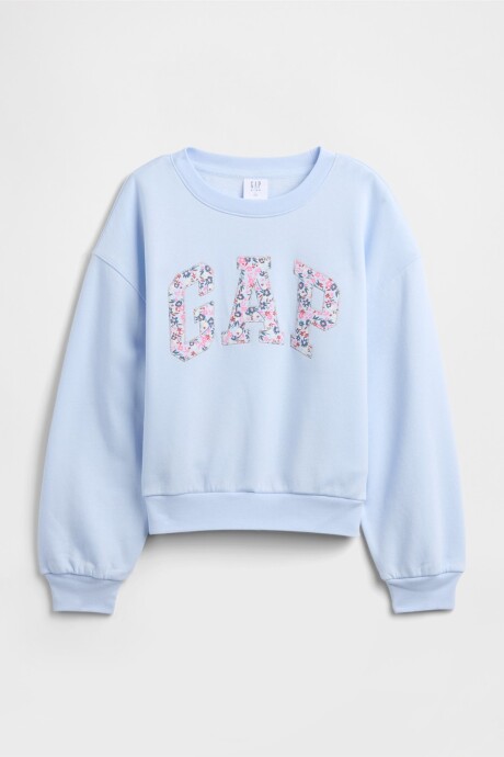 Buzo Deportivo Niña Blue Floral