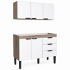 Mueble bajo mesada cocina con aéreo blanco Mueble Bajo Mesada Cocina Con Aéreo Blanco