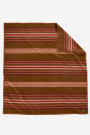 Shawl Jacquard Marron