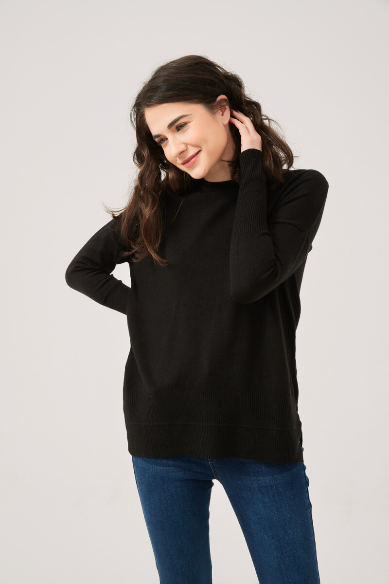 Sweater Alpino - Negro 