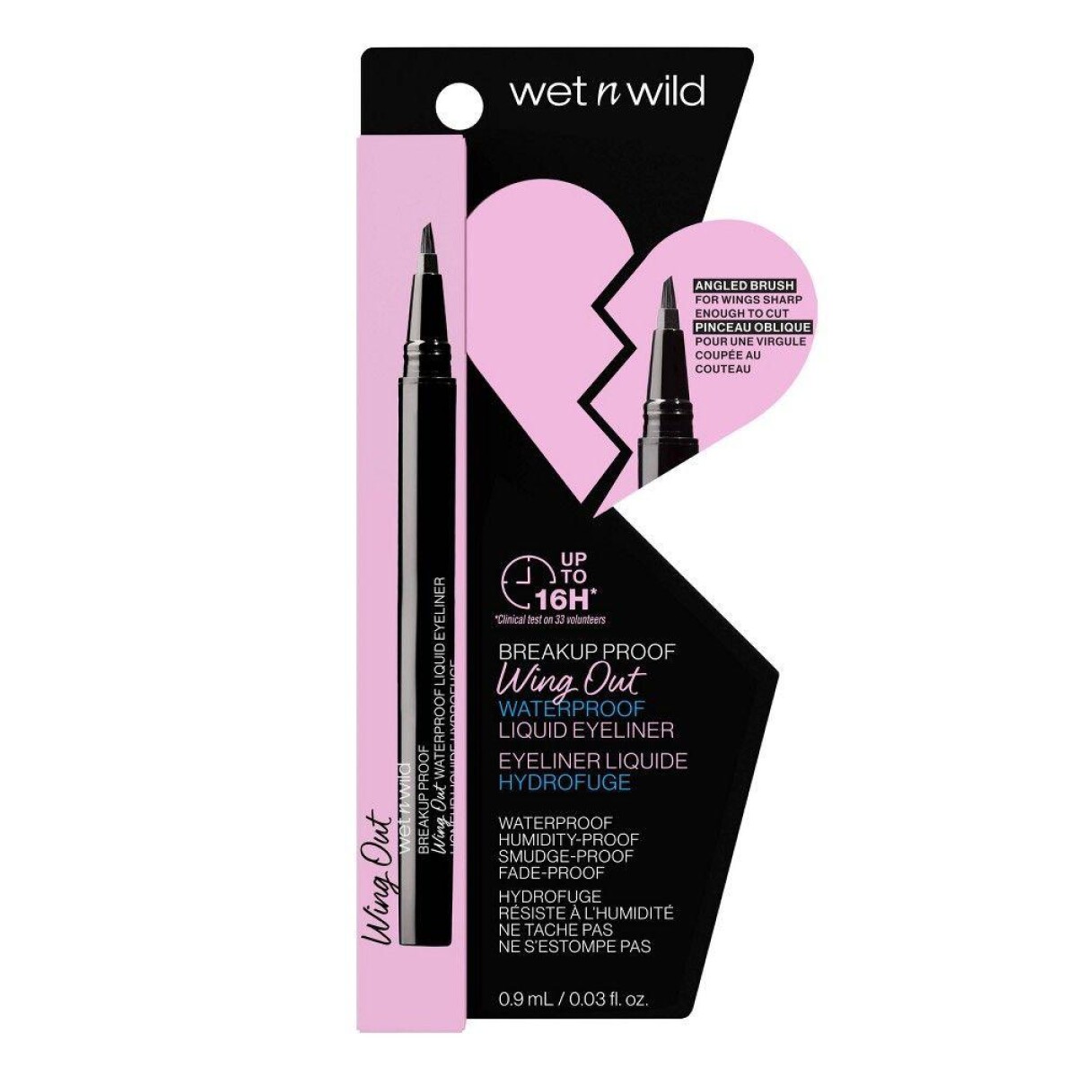 Wet n Wild Break Up Proof Wing Out Wp Eyeliner 1116694 