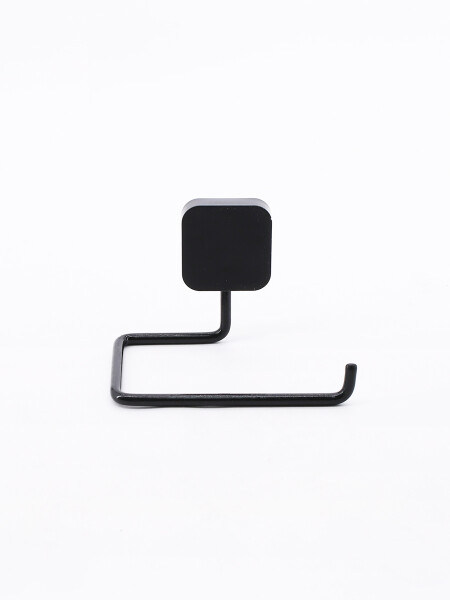 PORTA ROLLO PAPEL HIGIENICO NEGRO